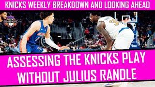 Assessing the Knicks play without Julius Randle